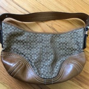 Coach Brown Hobo Purse